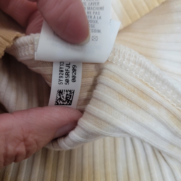 NWT Aerie Ribbed Cropped Tie Dye Tank Top XS - Picture 7 of 9